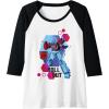 imageTransformers EarthSpark Optimus Prime Roll Out Raglan Baseball TeeBlackWhite