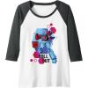 imageTransformers EarthSpark Optimus Prime Roll Out Raglan Baseball TeeDark Heather GreyWhite