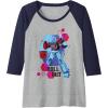 imageTransformers EarthSpark Optimus Prime Roll Out Raglan Baseball TeeNavy BlueAthletic Heather