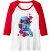 imageTransformers EarthSpark Optimus Prime Roll Out Raglan Baseball TeeRedWhite