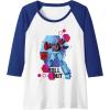 imageTransformers EarthSpark Optimus Prime Roll Out Raglan Baseball TeeRoyal BlueWhite