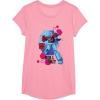 imageTransformers EarthSpark Optimus Prime Roll Out TShirtPink