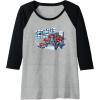 imageTransformers EarthSpark Optimus Prime Transformed Raglan Baseball TeeBlackAthletic Heather