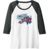 imageTransformers EarthSpark Optimus Prime Transformed Raglan Baseball TeeDark Heather GreyWhite