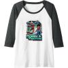 imageTransformers EarthSpark Robby ampamp Twitch Poster Raglan Baseball TeeDark Heather GreyWhite
