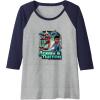 imageTransformers EarthSpark Robby ampamp Twitch Poster Raglan Baseball TeeNavy BlueAthletic Heather