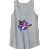 imageTransformers EarthSpark Twitch Character Badge Tank TopHeather Grey