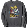 imageTransformers EarthSpark Autobots Got Bot SweatshirtDark Heather Grey