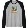 imageTransformers EarthSpark Born To Be Heroes Raglan Baseball TeeBlackAthletic Heather