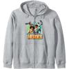 imageTransformers EarthSpark Born To Be Heroes Zip HoodieHeather Grey