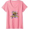 imageTransformers EarthSpark Bumblebee Hero Pose VNeck TShirtPink