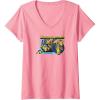 imageTransformers EarthSpark Bumblebee Transforming VNeck TShirtPink