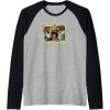imageTransformers EarthSpark Heroes Run In The Family Raglan Baseball TeeBlackAthletic Heather