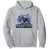 imageTransformers EarthSpark Megatron Color Pop Badge Pullover HoodieHeather Grey