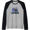 imageTransformers EarthSpark Megatron Color Pop Badge Raglan Baseball TeeBlackAthletic Heather