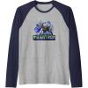 imageTransformers EarthSpark Megatron Color Pop Badge Raglan Baseball TeeNavy BlueAthletic Heather