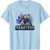 imageTransformers EarthSpark Megatron Color Pop Badge TShirtBaby Blue