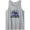 imageTransformers EarthSpark Megatron Color Pop Badge Tank TopHeather Grey