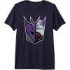 imageTransformers EarthSpark Megatron Logo Fill Premium TShirtNavy Blue