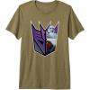 imageTransformers EarthSpark Megatron Logo Fill Premium TShirtOlive Green
