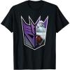 imageTransformers EarthSpark Megatron Logo Fill TShirtBlack