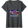 imageTransformers EarthSpark More Than Meets The Eye VNeck TShirtDark Heather Grey