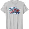 imageTransformers EarthSpark Optimus Prime Transformed TShirtSilver Grey