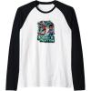 imageTransformers EarthSpark Robby ampamp Twitch Poster Raglan Baseball TeeBlackWhite