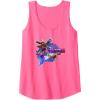 imageTransformers EarthSpark Twitch Character Badge Tank TopNeon Pink