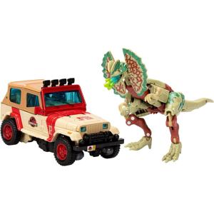 imageTransformers Collaborative Jurassic Park x Toys Dilophocon ampamp Autobot JP12 Action Figures for Boys and Girls Ages 8 and Up Amazon Exclusive