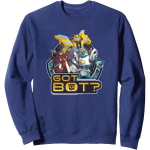 imageTransformers EarthSpark Autobots Got Bot SweatshirtNavy Blue
