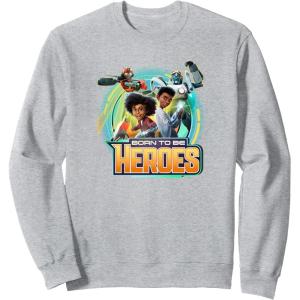 imageTransformers EarthSpark Born To Be Heroes SweatshirtHeather Grey