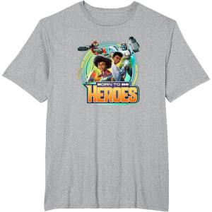 imageTransformers EarthSpark Born To Be Heroes TShirtHeather Grey