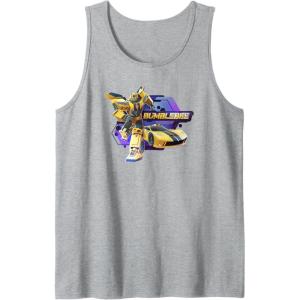 imageTransformers EarthSpark Bumblebee Badge Tank TopHeather Grey