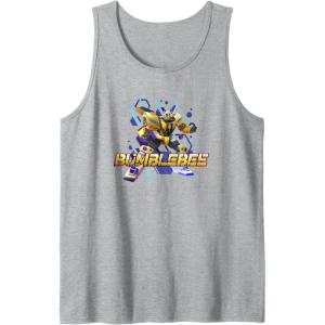 imageTransformers EarthSpark Bumblebee Hero Pose Tank TopHeather Grey
