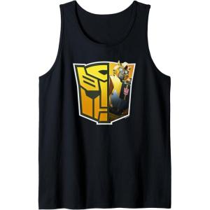 imageTransformers EarthSpark Bumblebee Logo Fill Tank TopBlack