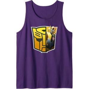imageTransformers EarthSpark Bumblebee Logo Fill Tank TopPurple