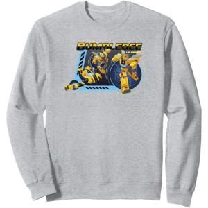 imageTransformers EarthSpark Bumblebee Transforming SweatshirtHeather Grey