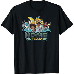 imageTransformers EarthSpark Heroes Home Team TShirtBlack