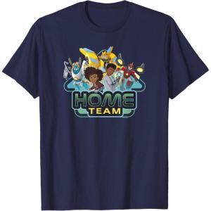 imageTransformers EarthSpark Heroes Home Team TShirtNavy Blue