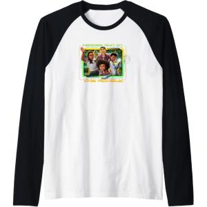 imageTransformers EarthSpark Heroes Run In The Family Raglan Baseball TeeBlackWhite