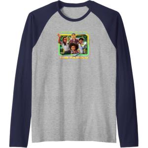 imageTransformers EarthSpark Heroes Run In The Family Raglan Baseball TeeNavy BlueAthletic Heather