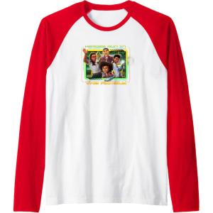 imageTransformers EarthSpark Heroes Run In The Family Raglan Baseball TeeRedWhite