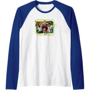 imageTransformers EarthSpark Heroes Run In The Family Raglan Baseball TeeRoyal BlueWhite