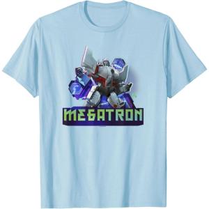 imageTransformers EarthSpark Megatron Color Pop Badge TShirtBaby Blue