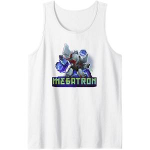 imageTransformers EarthSpark Megatron Color Pop Badge Tank TopWhite