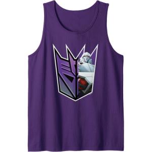 imageTransformers EarthSpark Megatron Logo Fill Tank TopPurple