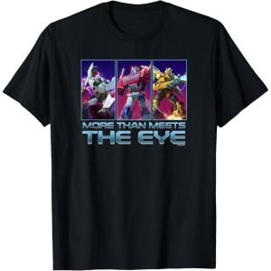 imageTransformers EarthSpark More Than Meets The Eye TShirtBlack