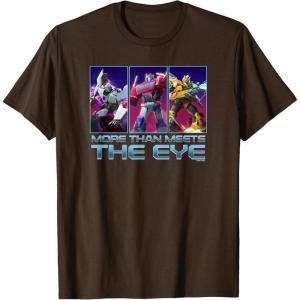 imageTransformers EarthSpark More Than Meets The Eye TShirtBrown
