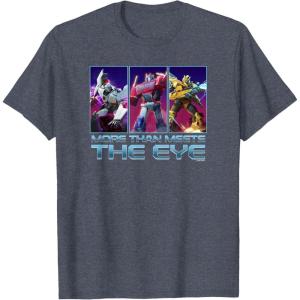 imageTransformers EarthSpark More Than Meets The Eye TShirtHeather Blue